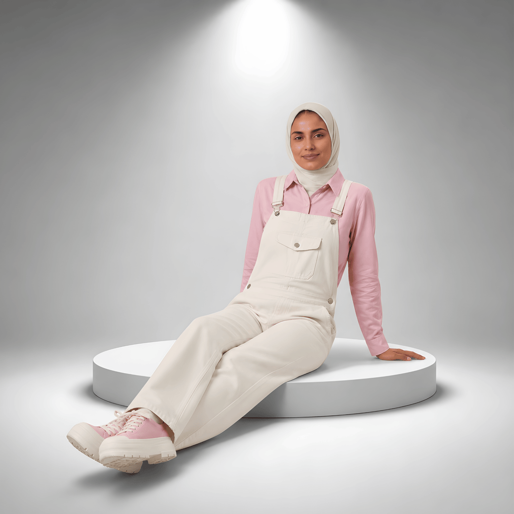 Gabardin suit
