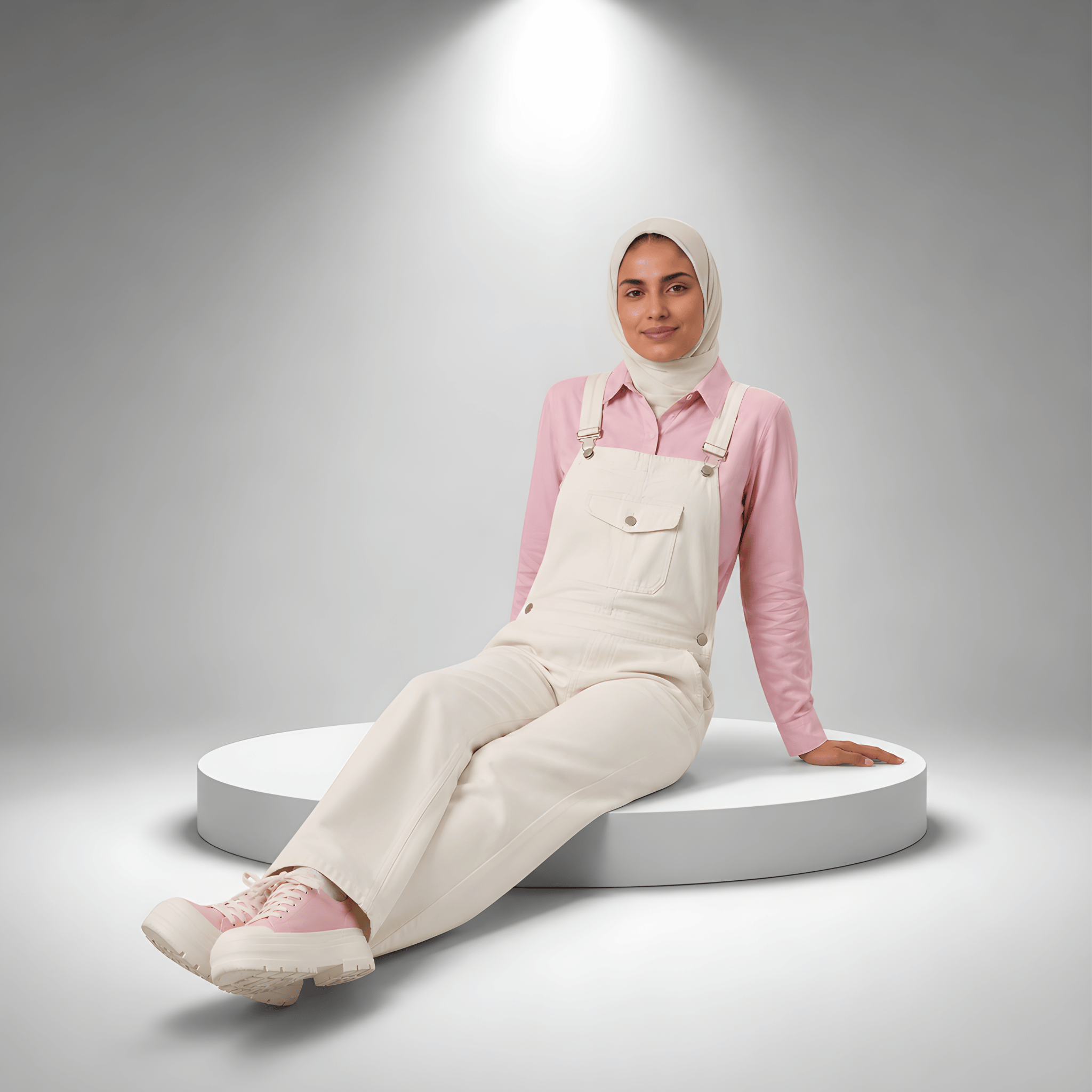 Gabardin suit